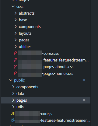 Manual code splitting