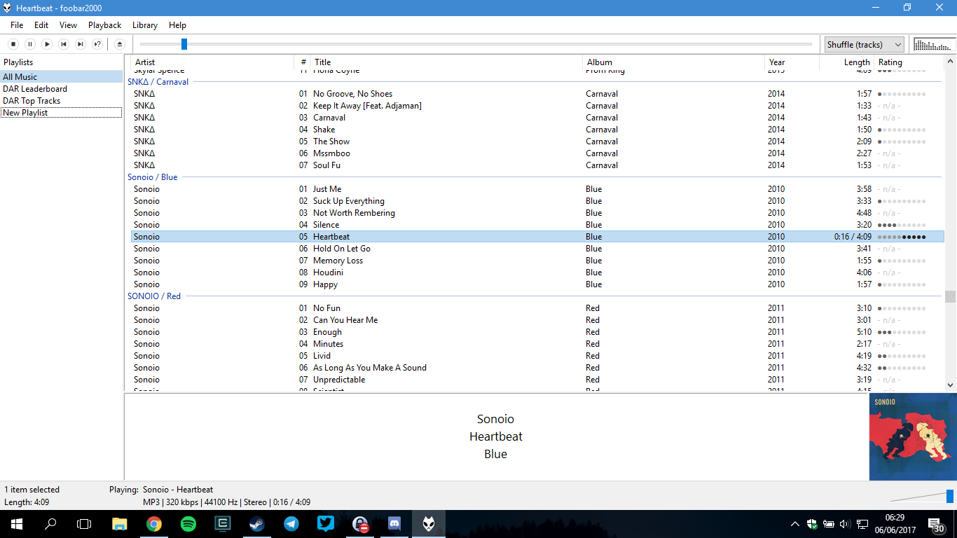 foobar2000 screenshot